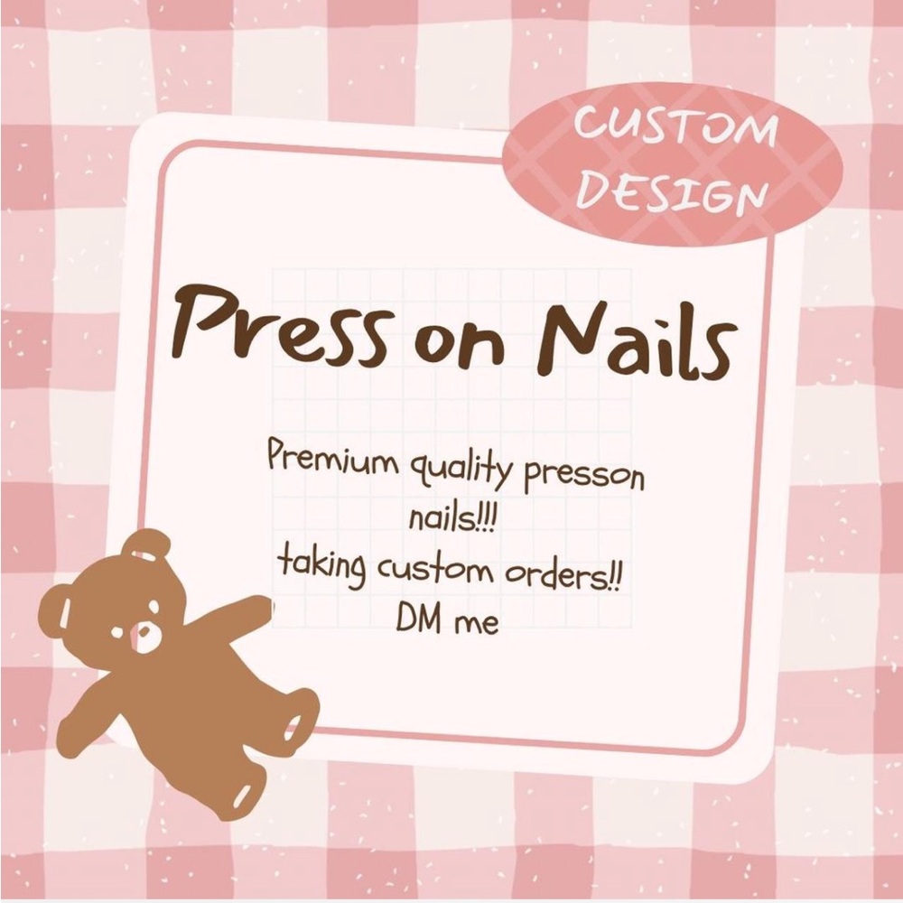 Custom Design Press On Nails